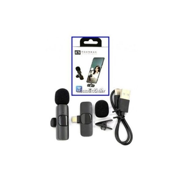 Wireless Microphone compatible with Android and iPhone