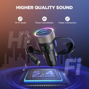 JR CCB02 60W Car Wireless FM Transmitter