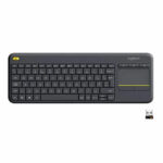 Logitech K400 Plus Wired Keyboard and Mouse Track