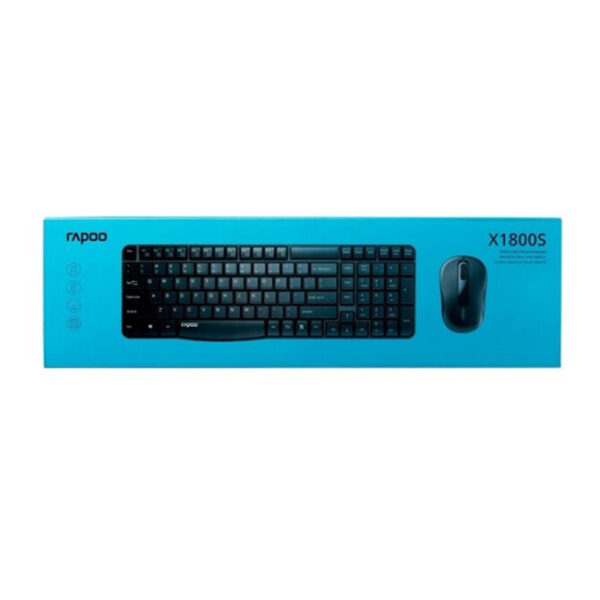 Rapoo X1800S Wireless Keyboard &amp; Mouse Combo