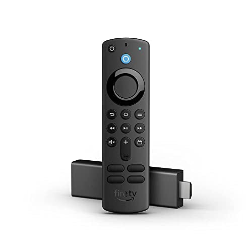 Amazon Fire TV Stick 4K With Alexa Voice Remote includes TV controls