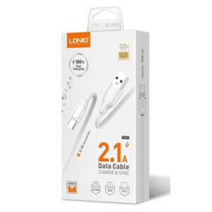 LDNIO LS371 Data Cable Charger And Sync 1M 2.1A