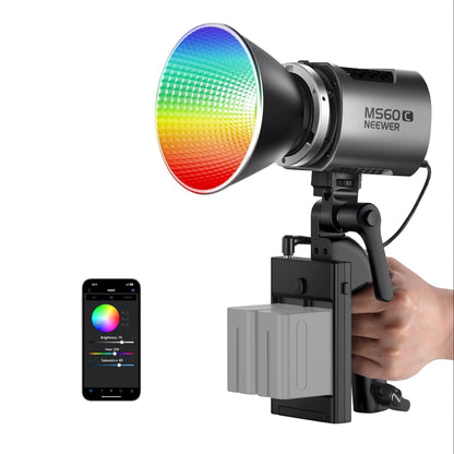 NEEWER MS60C RGBWW LED Video Light