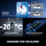 Insta360 X5 Waterproof 8K 360 Action Camera Essentials Bundle