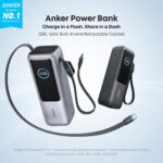 Anker Power Bank 25000mAh 165W Ultra-Fast Portable Charger