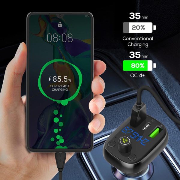 LDNIO C704Q FM Transmitter Car Charger