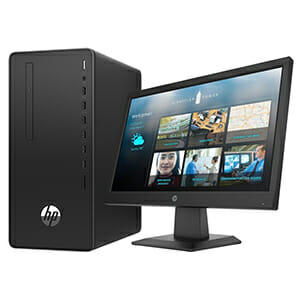 HP 290 G4 Desktop (Ci3, 4GB RAM, 1TB, 18.5")