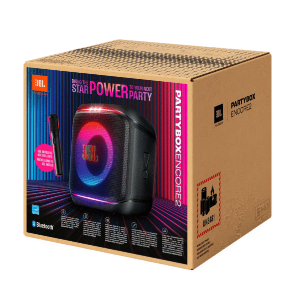 JBL PartyBox Encore 2 Portable Party Speaker with 1 Mic