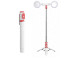 JC 18H Bluetooth Tripod Selfie Stick with two lights