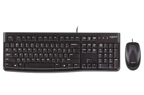 Logitech MK120 Wired Keyboard and Mouse Combo
