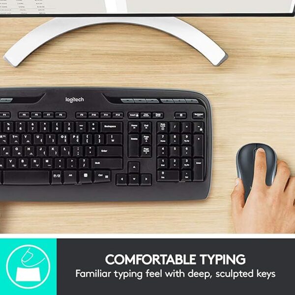 Logitech MK330 Wireless Keyboard and Mouse Combo