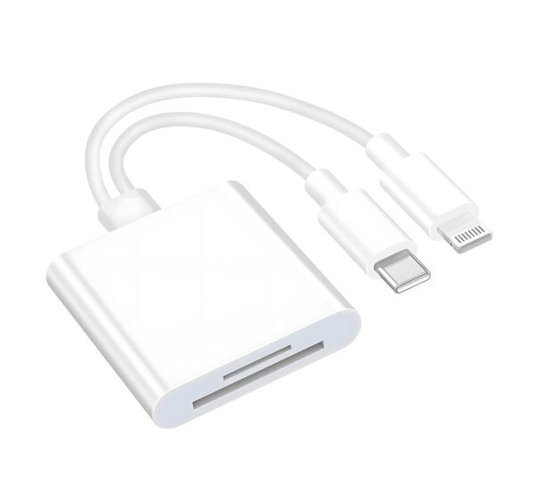 Nalacal 4 in 1 Camera SD Card Reader