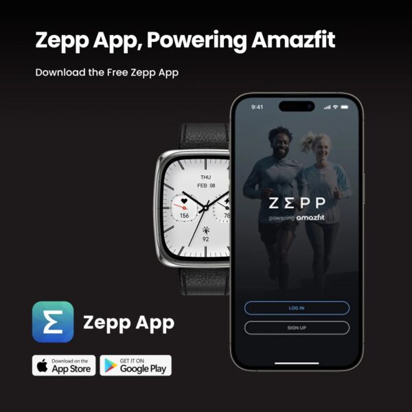 Amazfit Active 2 Square Premium Smart Watch