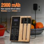 lfcforldx 2 Probe Premium WiFi Smart Meat Thermometer