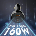 LDNIO C102 160W Super Fast Car Charger