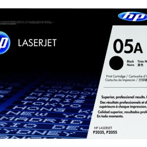 HP 05A Black Original LaserJet Toner Cartridge
