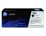 HP 12A Black Original LaserJet Toner Cartridge