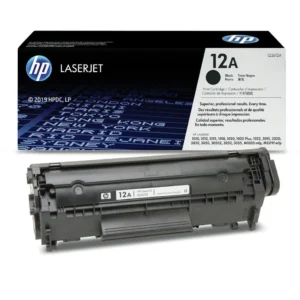 HP 12A Black Original LaserJet Toner Cartridge